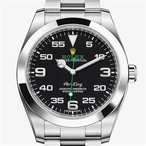 rolex air king 34mm on wrist|air king rolex price.